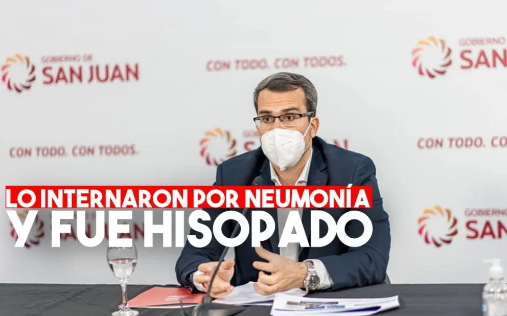 Internaron a Carlos Munisaga y fue hisopado
