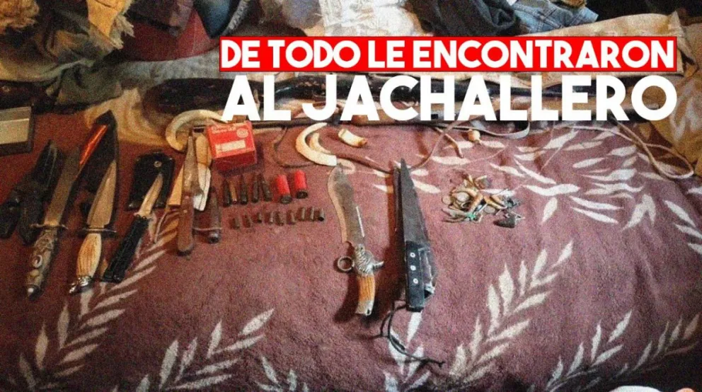 Animales y armas, en un allanamiento en Jáchal