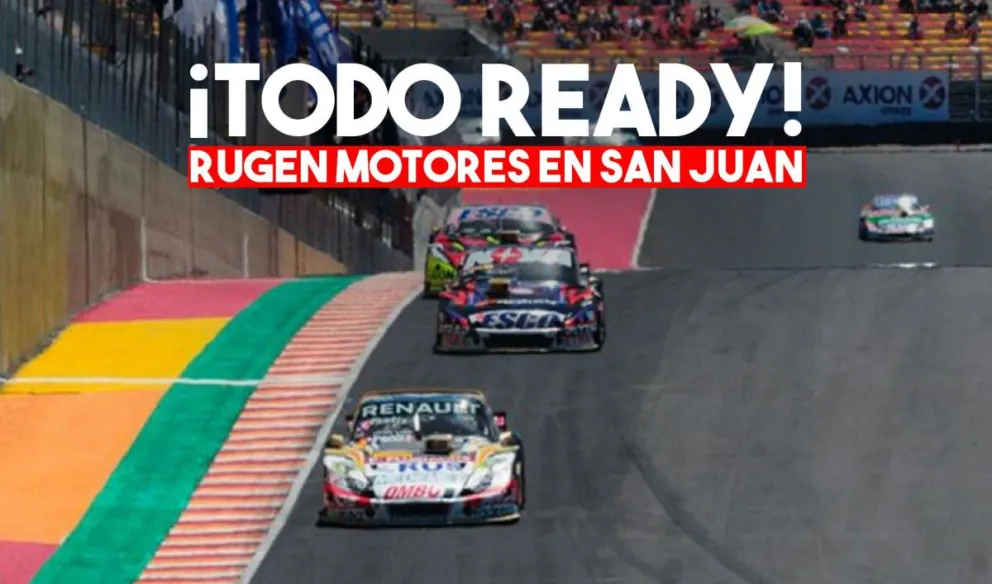 Horarios y lo que tenés que saber del TC y el TN en San Juan