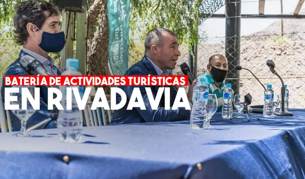 Rivadavia presentó el programa que promociona la oferta turística