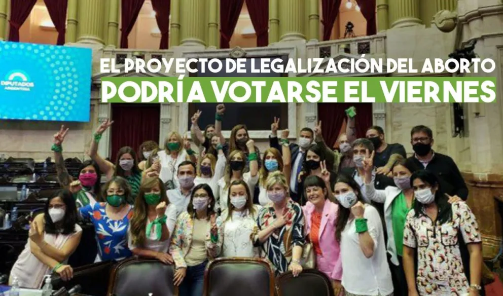 Con modificaciones, Diputados aprobó el dictamen para legalizar el aborto y lo llevará mañana al recinto