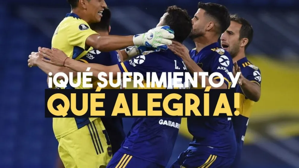A cuartos por penales: Boca sufrió pero lo logró
