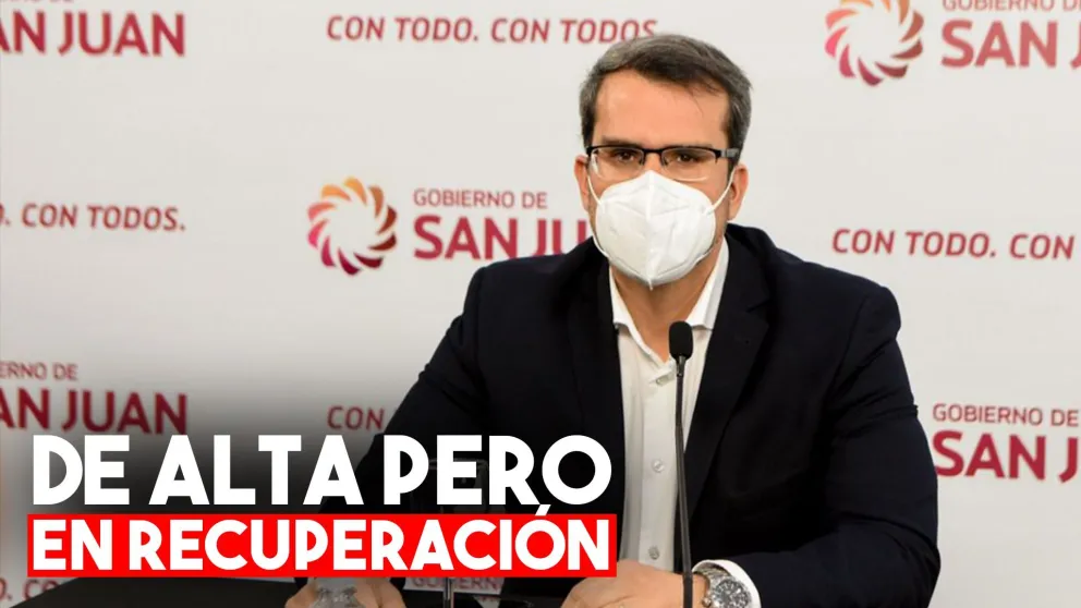 Munisaga recibió el alta y terminará el aislamiento en su casa