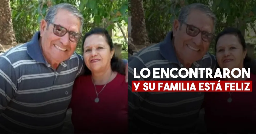 Encontraron al hombre de 77 años que estaba desaparecido