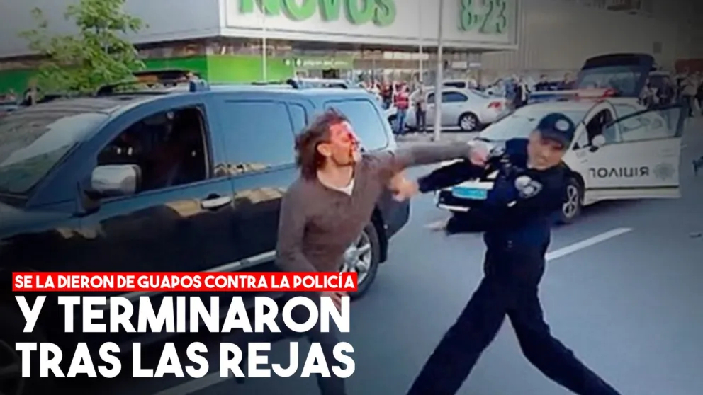 Furia en Chimbas: se agarraron a piñas con la Policía