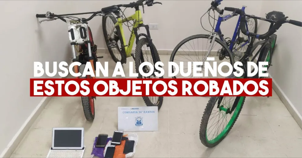 Encontraron gran cantidad de objetos robados y buscan a sus dueños