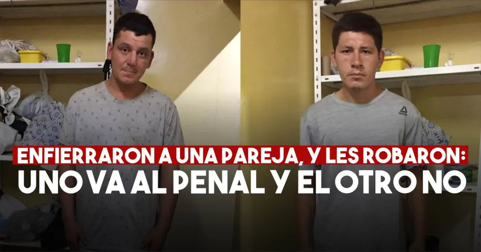 Armados atacaron a una pareja y les robaron: uno va al penal y el otro no