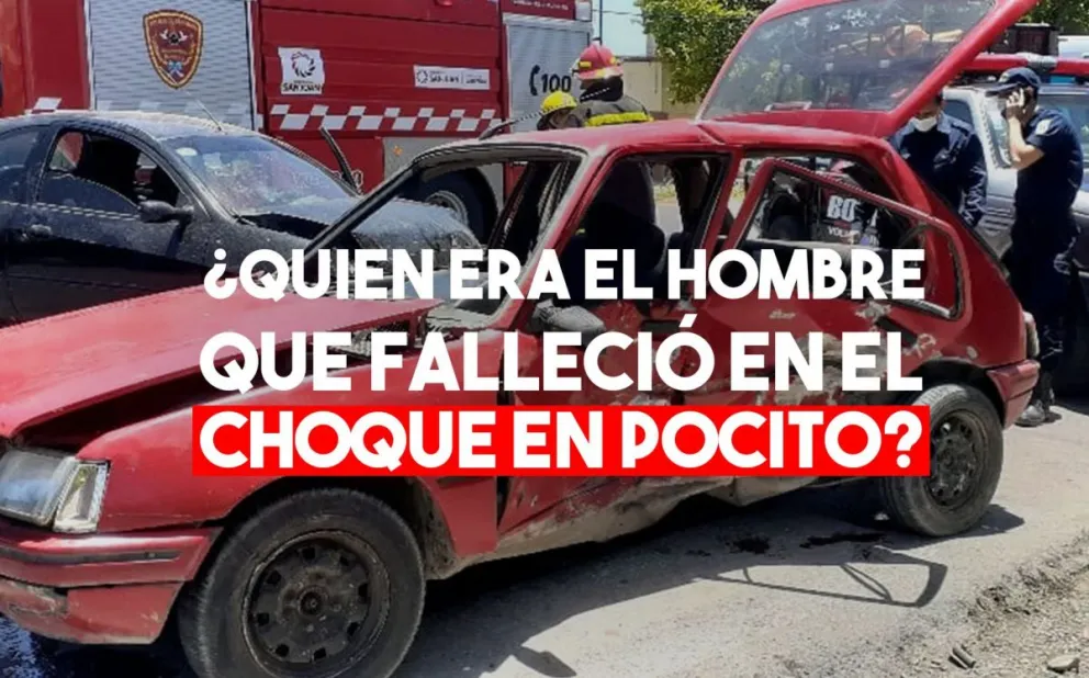 Identificaron al hombre fallecido en el choque en Pocito