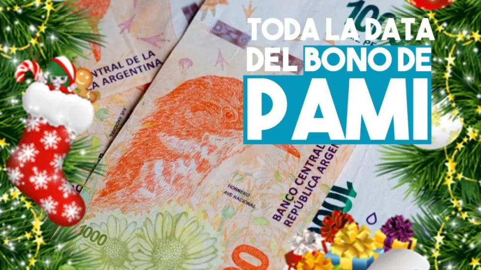 Conocé cuándo se cobra el bono navideño de PAMI
