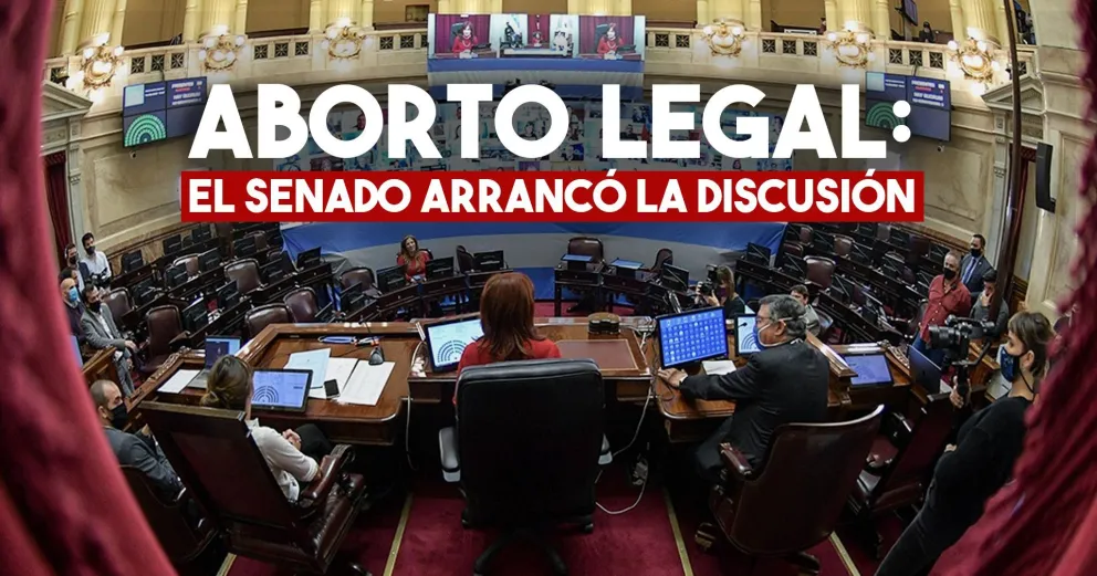 Aborto legal: arranca la discusión en el Senado
