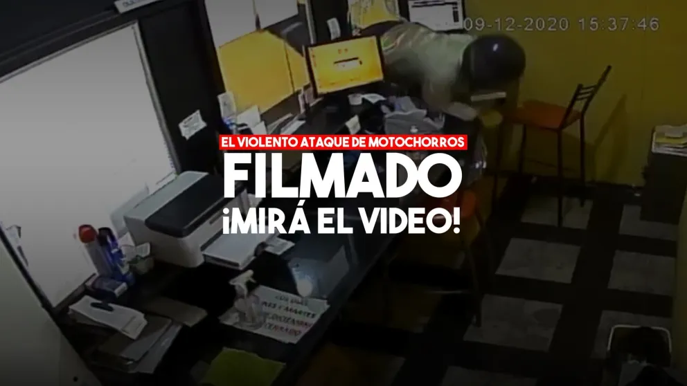 Video: así robaron casi $600.000 al San Juan Servicios