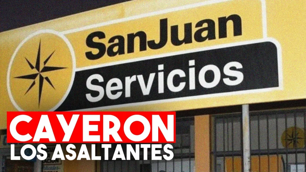 Detuvieron a dos personas por el violento asalto al San Juan Servicios