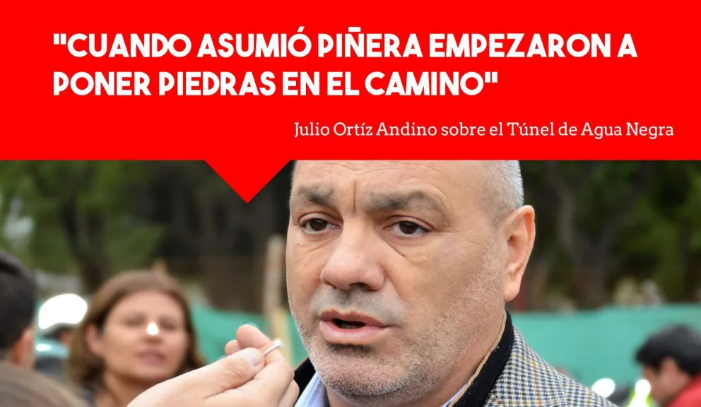 Ortíz Andino acusó al gobierno de Piñera de poner piedras en el camino