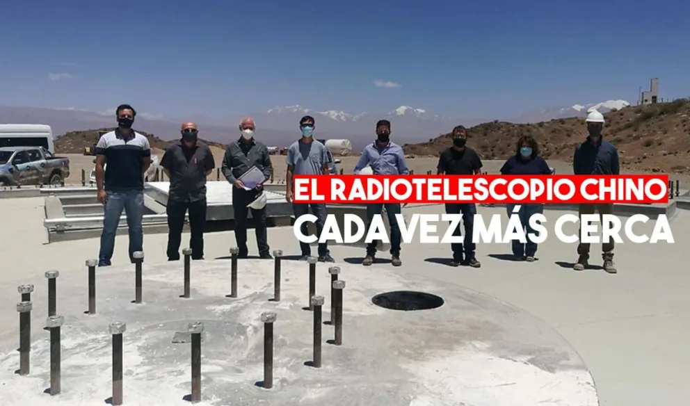 En marzo de 2021 podría comenzar el ensamblado del radiotelescopio