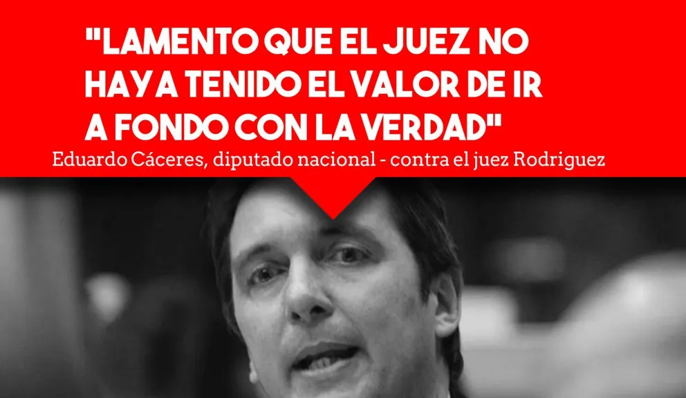 "La verdad sé que llegará" el descargo de Eduardo Cáceres