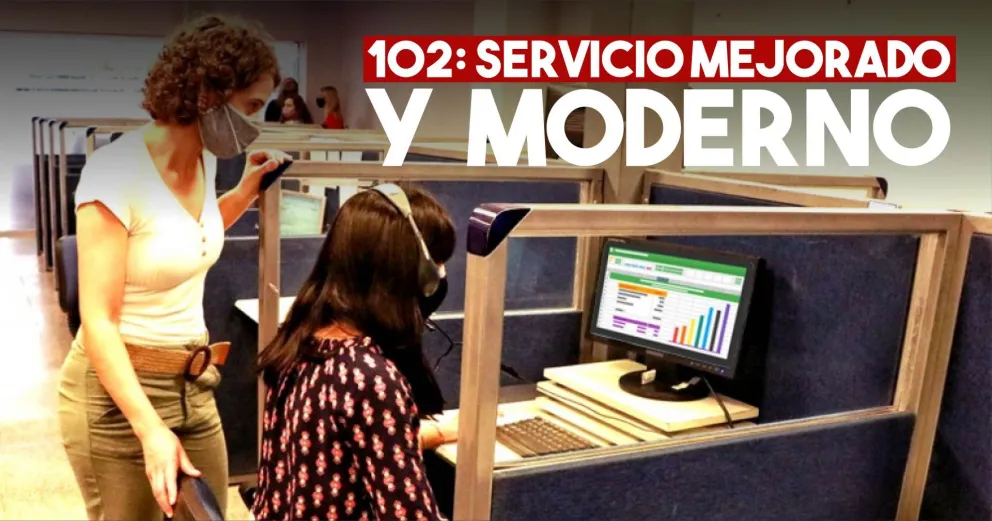 El 102 incorpora un call center para mejorar la asistencia a niños, niñas y adolescentes