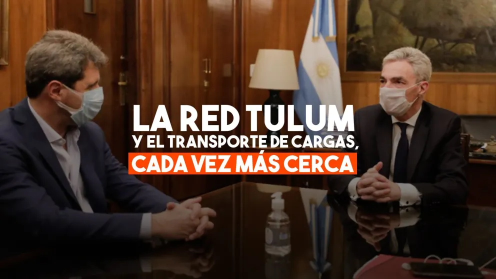 El ministro de Transporte llega para firmar un acuerdo millonario para el transporte de cargas
