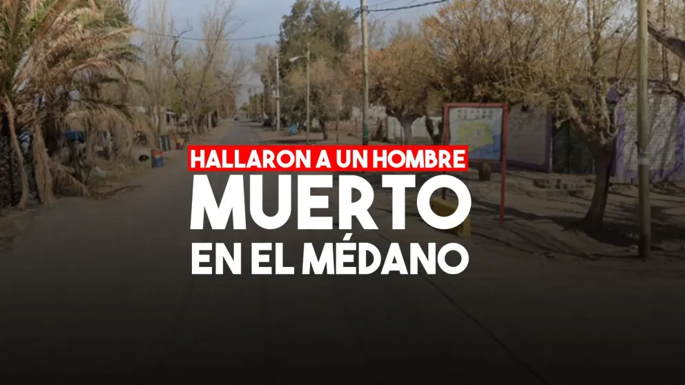 Encontraron a un hombre muerto en el Médano de Oro