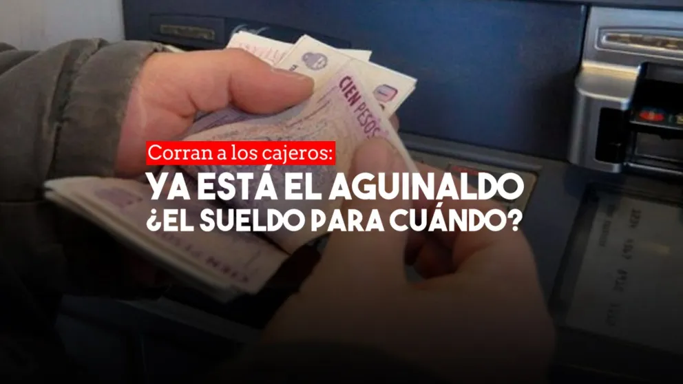 Atención estatales: el aguinaldo ya está depositado y hay fecha de cobro