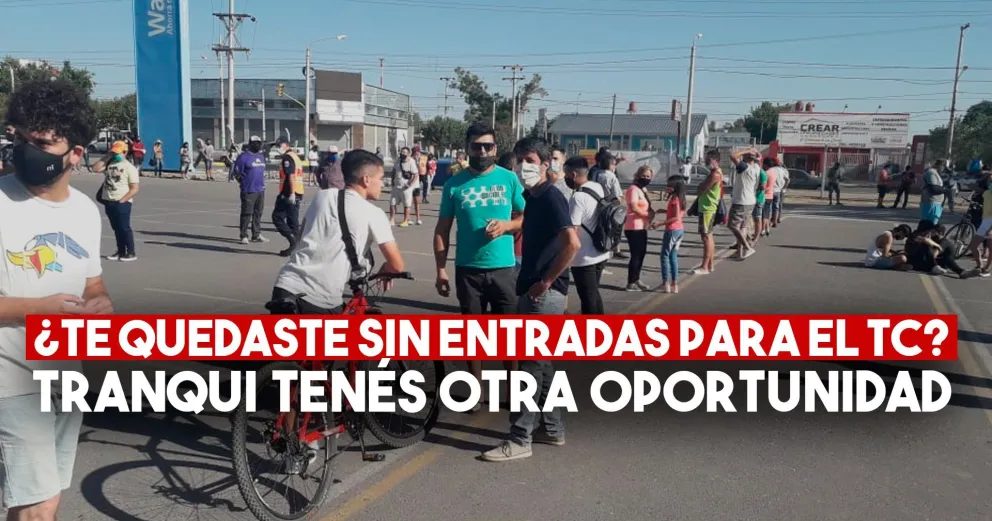 Final del TC: este viernes se venden entradas