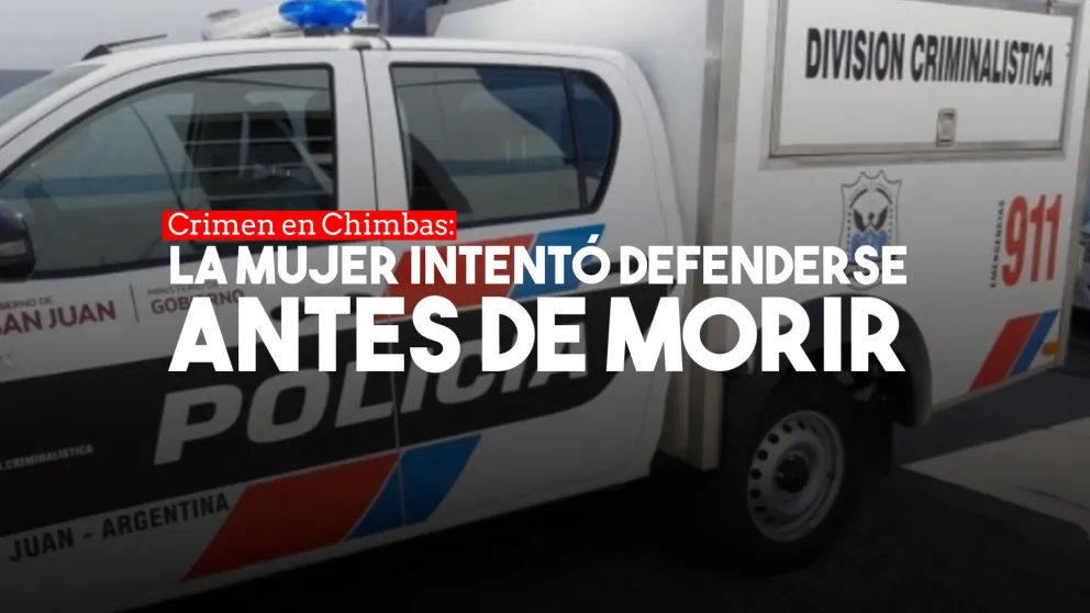 Confirmaron que la mujer de Chimbas fue asesinada a puñaladas