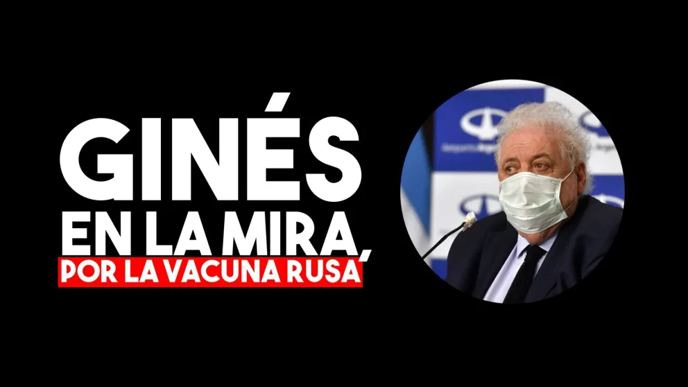 Por la vacuna rusa, diputados de la UCR pedirán el juicio político de Ginés González García