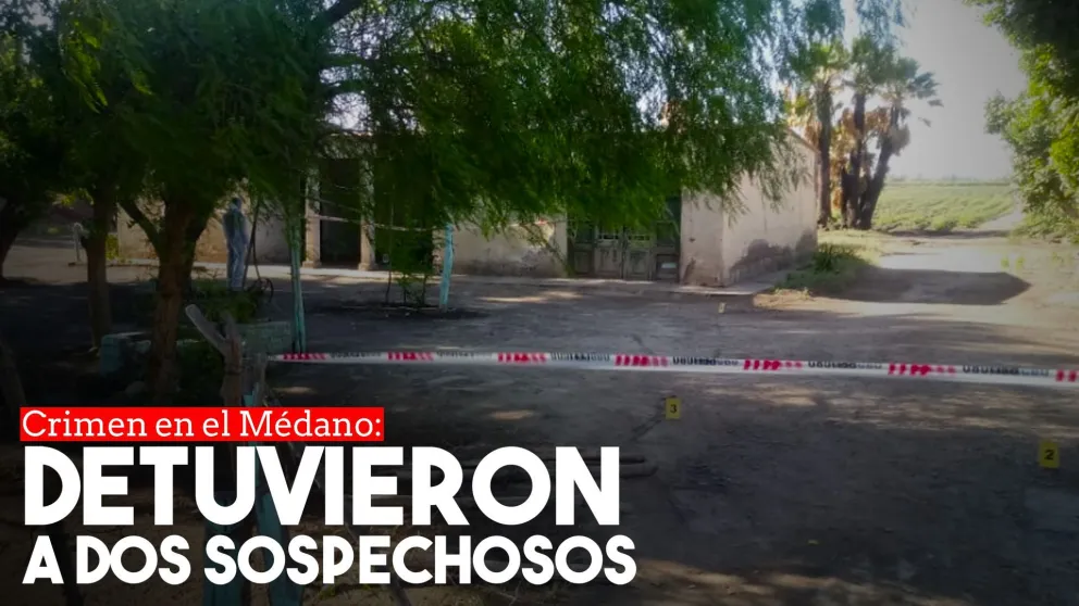 Detuvieron a una pareja vecina del hombre asesinado en el Médano