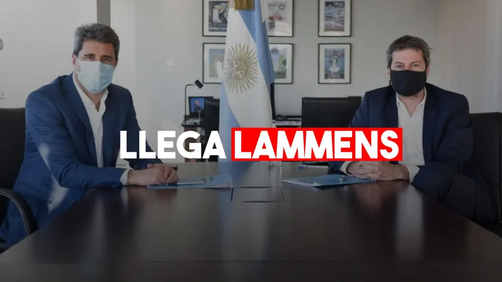 Lammens llega a San Juan para firmar convenios y participar de la inauguración de obras 