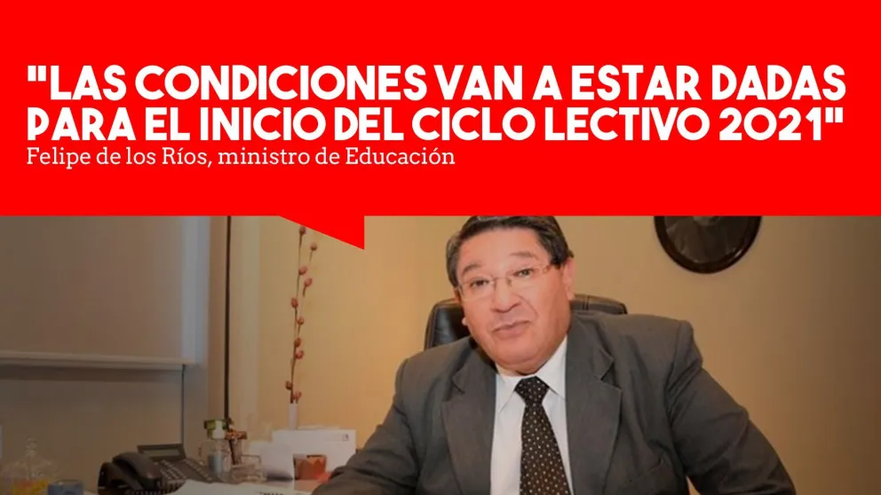 El ministro de Educación realizó un balance del año que finaliza