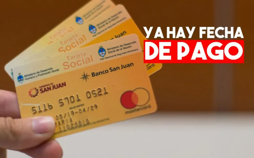 El saldo de diciembre de la Tarjeta Social estará habilitado este domingo 20