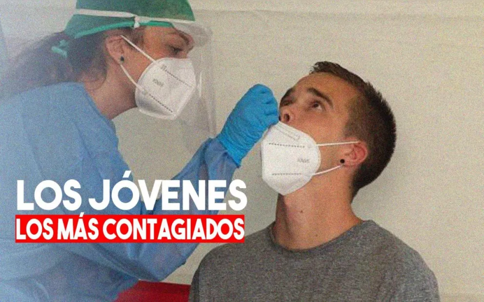 Según datos de Salud, los jóvenes de 25 a 29 años siguen siendo los que más se contagiaron