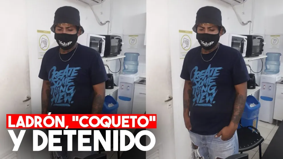 Robó un perfume de una reconocida tienda y lo descubrieron