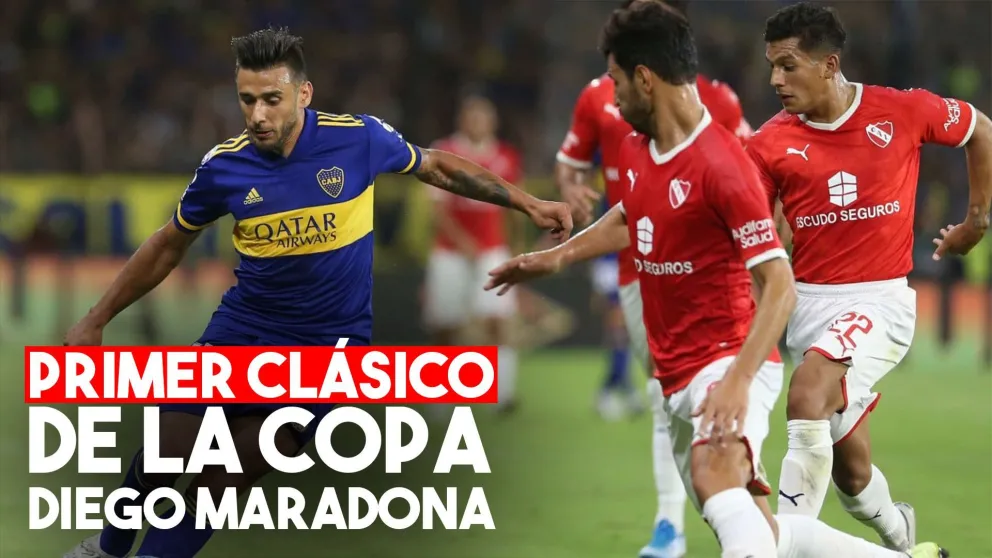 Independiente recibe a Boca por la Copa Diego Maradona