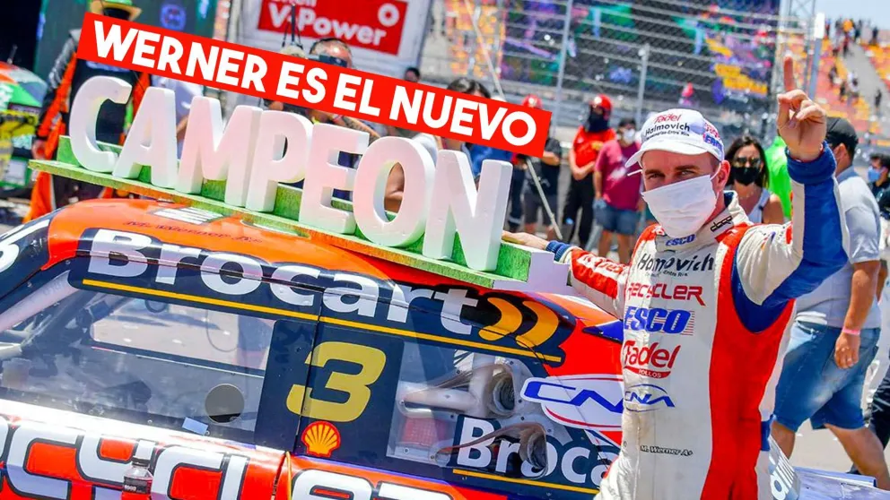 TC: Canapino ganó la carrera y Werner se coronó campeón
