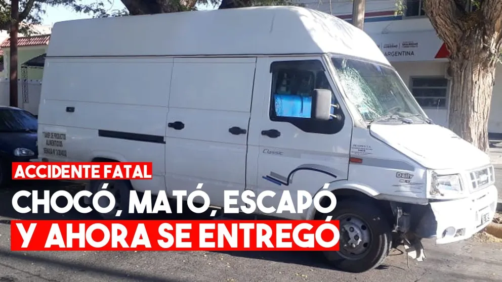 Se entregó el hombre que participó de un accidente fatal