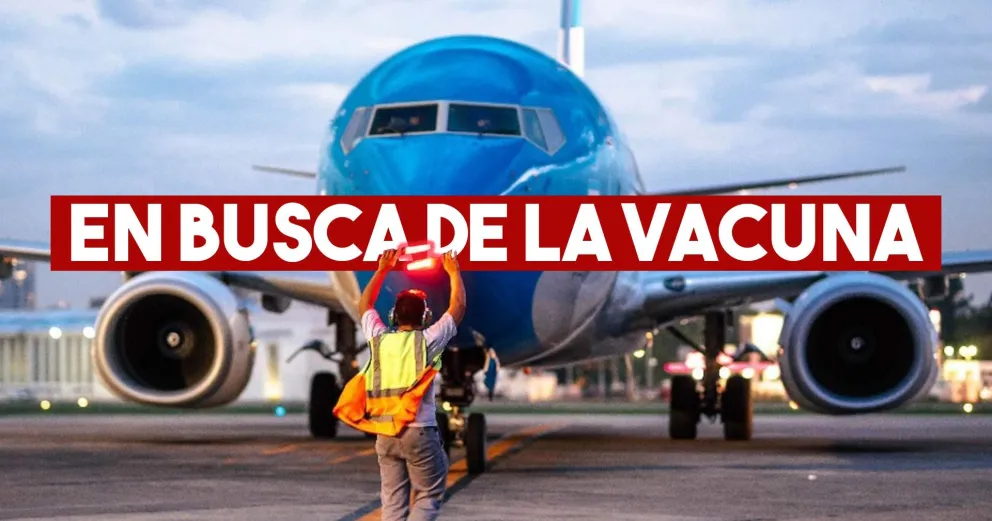 Este martes parte el vuelo de Aerolíneas que traerá las vacunas de Rusia