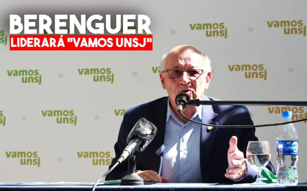 Tadeo Berenguer confirmó su candidatura a rector de la UNSJ