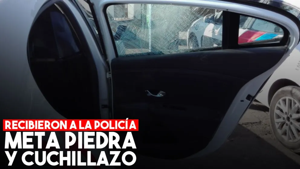 Efectivos intentaron detener una gresca y los atacaron a pedradas