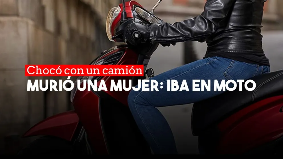 Accidente fatal en calle Mendoza: murió una mujer que iba en moto