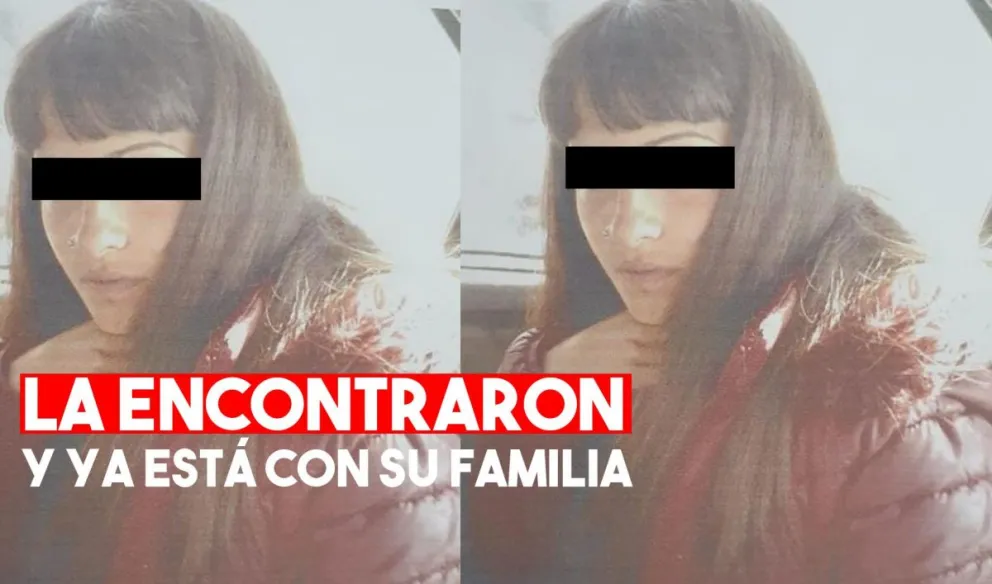Encontraron a la menor de 15 años que era buscada