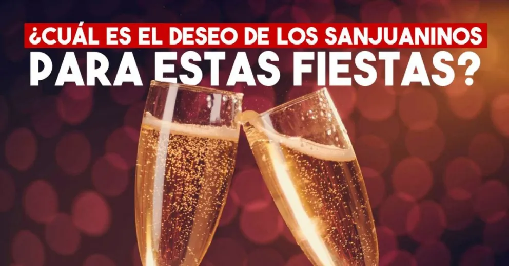 "Que el 2021 llegue con salud", el deseo de los sanjuaninos para estas fiestas
