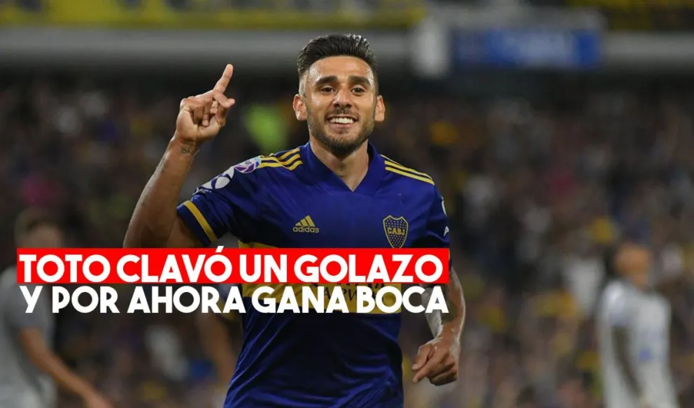 Salvio pone en ventaja a Boca y la serie está empatada