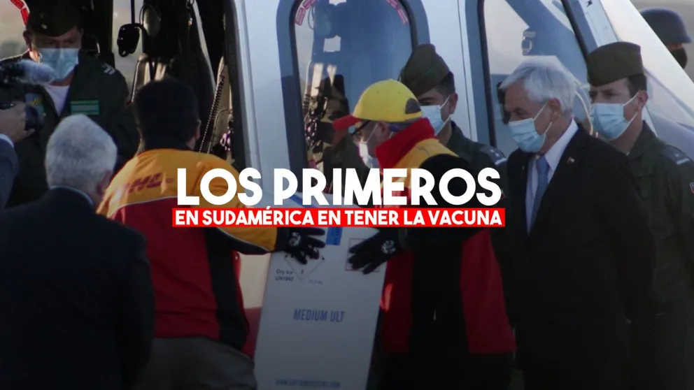 Chile ya tiene las primeras dosis de la vacuna contra el Covid-19