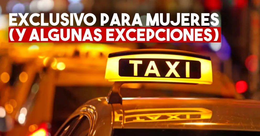 Una taxista sanjuanina ofrece un servicio exclusivo para mujeres, adultos mayores y niños