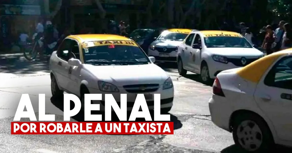 Tres años de prisión para el motochorro que le robó a un taxista