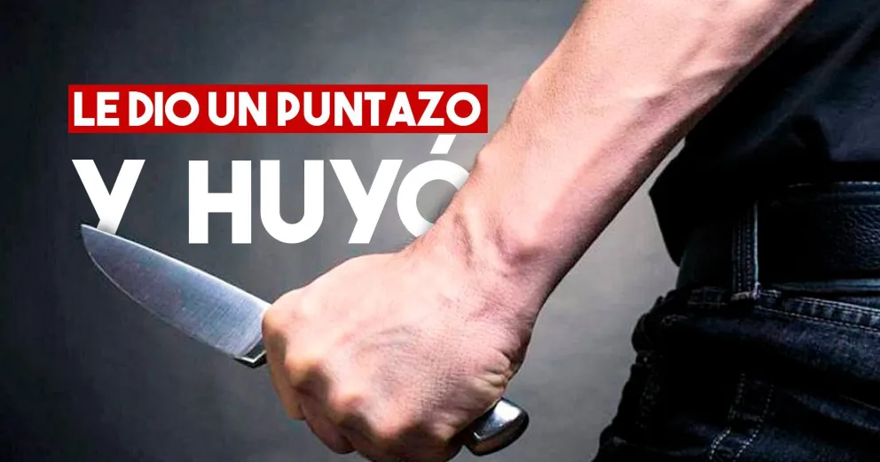Intentó robarle, pero al no poder hacerlo le dio un puntazo