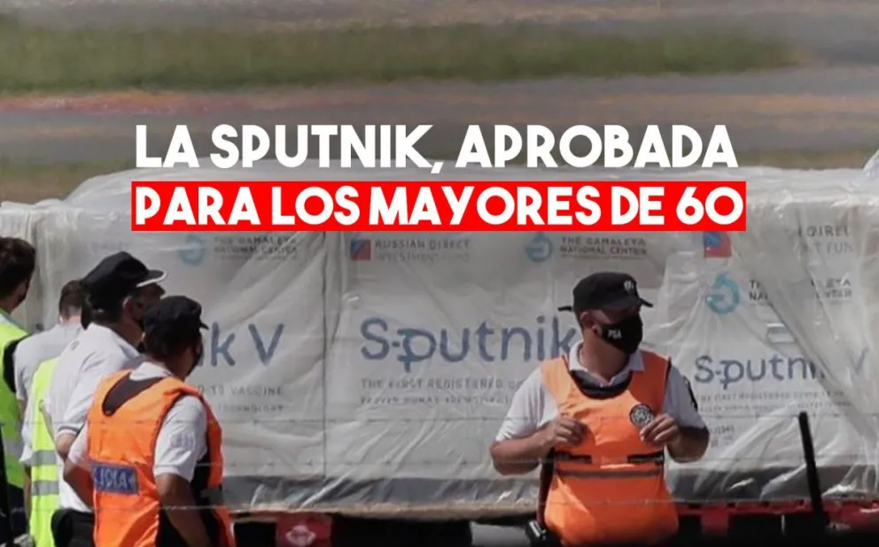 Rusia aprobó que su vacuna sea utilizada en mayores de 60 años