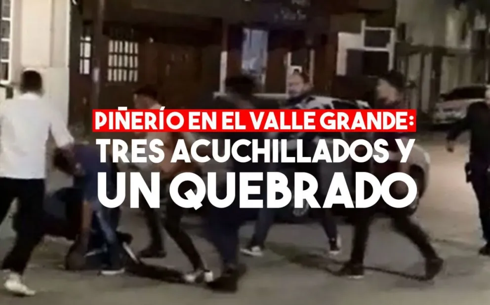 Una violenta gresca en el Barrio Valle Grande terminó con varios heridos
