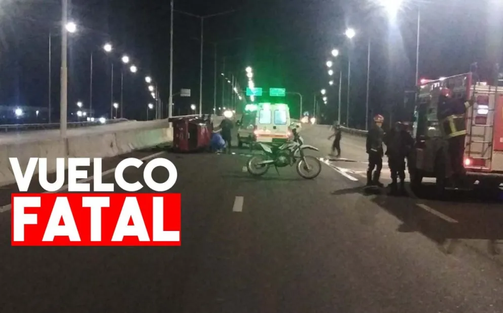 Un mendocino perdió la vida tras volcar en la Ruta 40