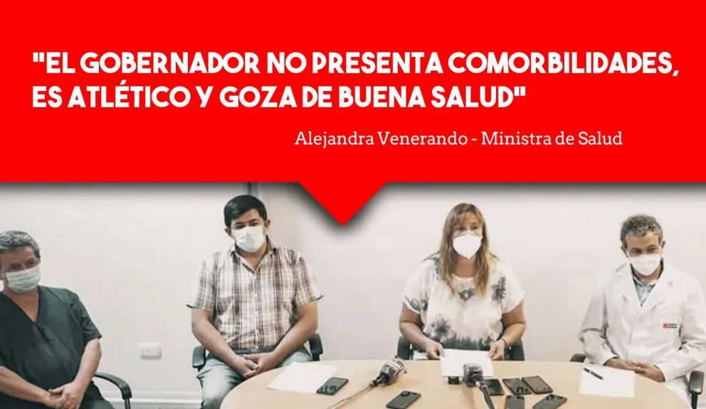 Parte de salud de Uñac: no tiene fiebre y mejoró la saturación de oxígeno